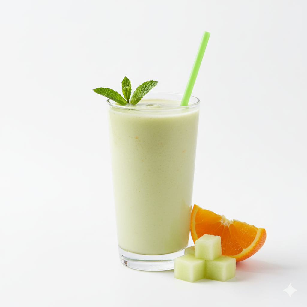 Honeydew orange smoothie